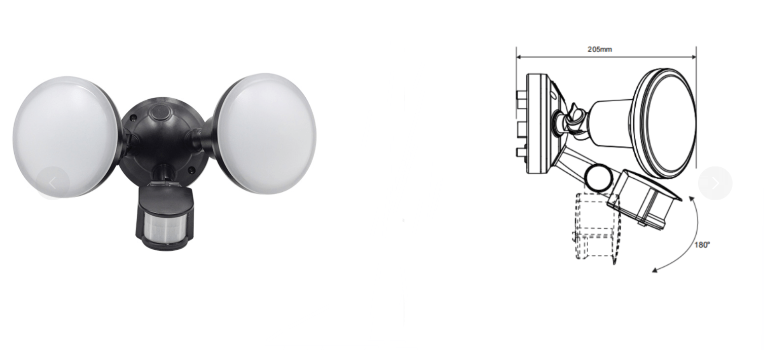 PD-PIR2A LED-lamp met infraroodsensor - uw slimme en energiezuinige keuze