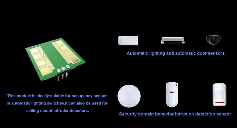 Microgolfsensor met een hoge precisie voor slimme detectie --- PD-V21