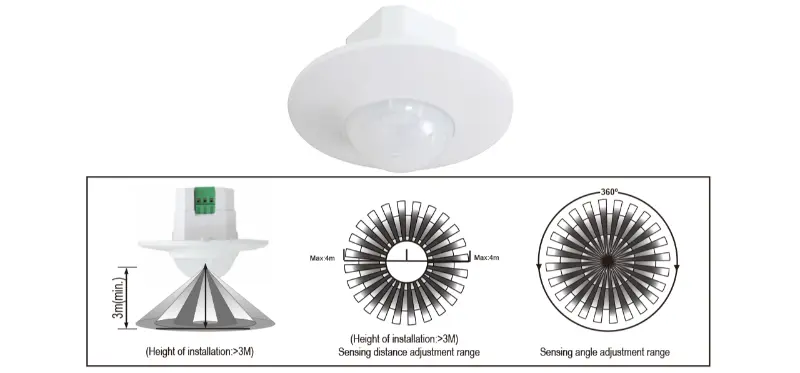 PDLUX lanceert PD-PIR200A PIR-sensor voor 360° plafondbewegingsdetectie