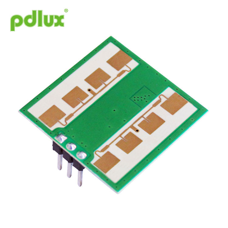 Hoge gevoeligheid Pdlux PD-V12H 24,125 GHz hoogfrequente magnetron Doppler-radarsensormodule