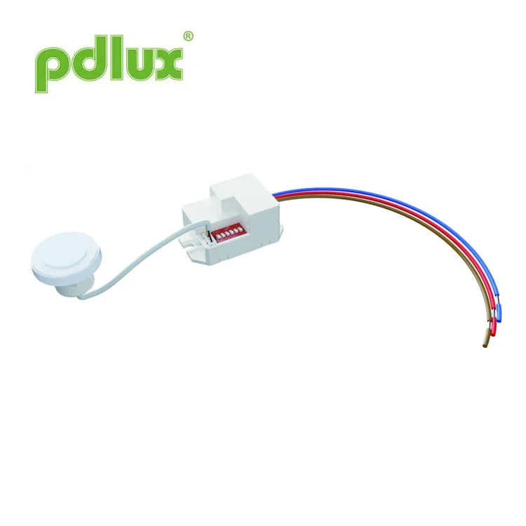 Nieuwe 5,8 GHz microgolfsensor met ronde kop voor smalle gangen en trappen